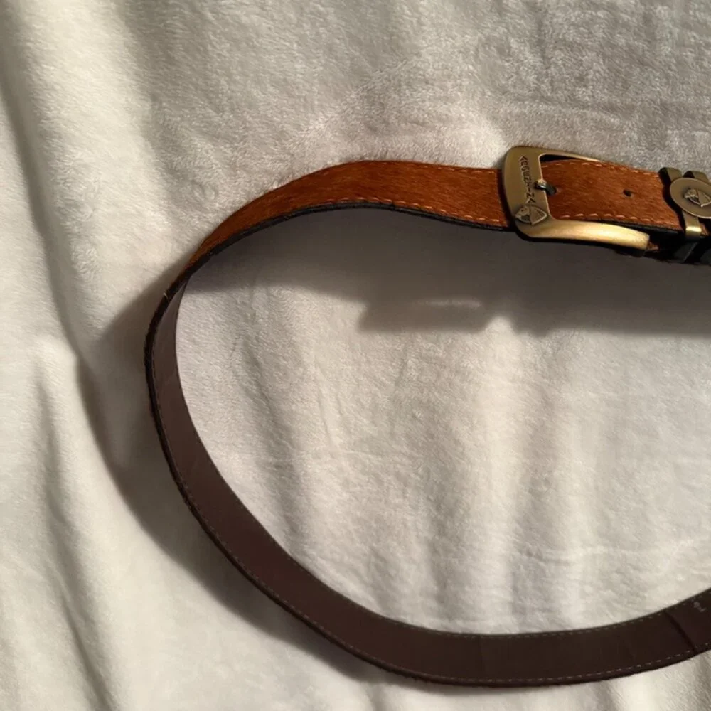 Argentina- Cow Hide Hair on Leather Belt